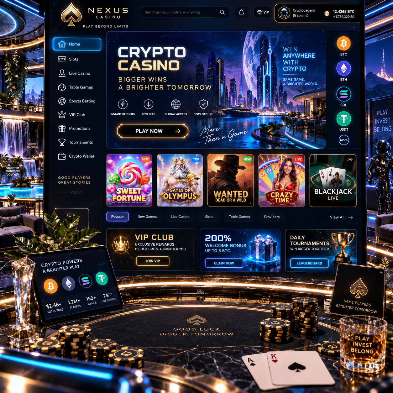 Webdesign Trends 2026 Fr Online Glcksspielplattformen Wie Modernes Uiux Design Crypto Casinos Zum